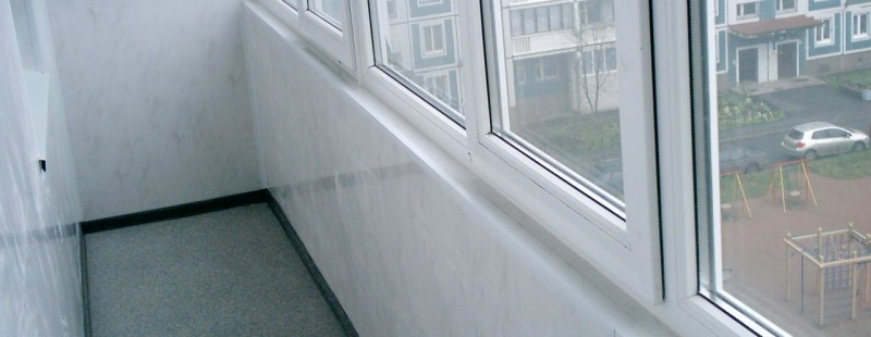 отделка балконов панелями пвх